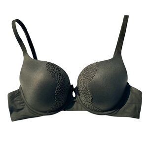 Victoria’s Secret body perfect shape bra butterfly forest green women’s 36C